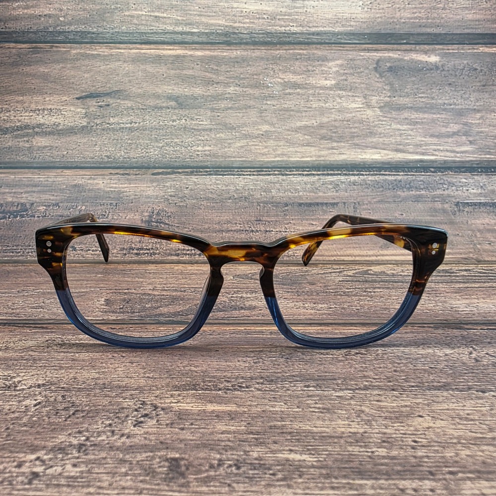 Warby Parker Conroy W 344 Tortoise Blue Fade Eyeglass Frames 53-20-145